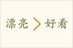 中国語で「きれい・美しい」の表現集