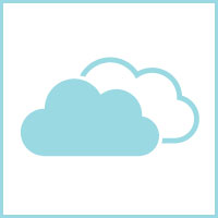 中国の天気予報の「雲が濃い時の曇り」のマーク